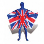 Morphsuit Großbritannien Flagge