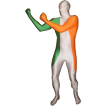 Morphsuit Irland Flagge