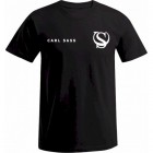 Herren T-Shirts "Siegi" L7Kw Rundhals Regular-Fit Baumwoll-Mix von SASS