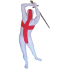 Morphsuit England Flagge