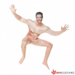Realistischer Nude Morphsuit - Mann