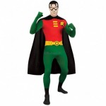 Robin von Batman zweite Haut Anzug Faschingskostüm Morphsuit