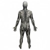 Skelett Morphsuit