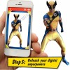 Wolverine Morphsuit - Augmented Reality