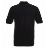 Herren Polo-Hemd "Richard" L3b schwarze Motive Regular-Fit Baumwoll-Mix von SASS