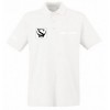 Herren Polo-Hemd "Richard" L8w weiße Motive Regular-Fit Baumwoll-Mix von SASS