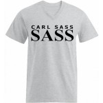 Herren T-Shirts "Ferdi" L1b V-Ausschnitt Regular-Fit Baumwoll-Mix von SASS