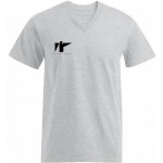 Herren T-Shirts "Ferdi" L5Kb V-Ausschnitt Regular-Fit Baumwoll-Mix von SASS