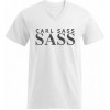Herren T-Shirts "Ferdi" L6sw V-Ausschnitt Regular-Fit Baumwoll-Mix von SASS
