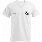 Herren T-Shirts "Ferdi" L7Kb V-Ausschnitt Regular-Fit Baumwoll-Mix von SASS