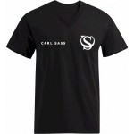 Herren T-Shirts "Ferdi" L7Kw V-Ausschnitt Regular-Fit Baumwoll-Mix von SASS