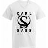 Herren T-Shirts "Ferdi" L8b V-Ausschnitt Regular-Fit Baumwoll-Mix von SASS