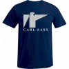 Herren T-Shirts "Siegi" L5sil Rundhals Regular-Fit Baumwoll-Mix von SASS