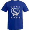 Herren T-Shirts "Siegi" L8sil Rundhals Regular-Fit Baumwoll-Mix von SASS