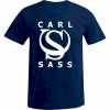 Herren T-Shirts "Siegi" L8w Rundhals Regular-Fit Baumwoll-Mix von SASS
