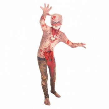 Explodierende Gedärme Zombie Kids Kostüm Morphsuit