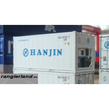 C-RAIL 20ft Kühlcontainer Container Reefer HANJIN H0