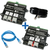 DIGIKEIJS DR4088LN-3R_BOX Rückmeldemodul Starter-Kit Set L.NET S88 + Kabel für 32 Anschlüsse 3-Rail AC