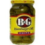 B&G Hamburger Dill Chips 16 FL OZ (473ml) 12 Gläser AUSVERKAUFT