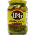 B&G Bread & Butter with Whole Spices Chips 24 FL OZ (710ml) 12 Gläser