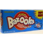 Bazooka Bubble Gum - Soft Chew 4 OZ (113g) 12 Stück AUSVERKAUFT