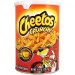 Cheetos Crunchy Canisters 4.25 OZ (120.4g) Karton mit 12 Stück 
